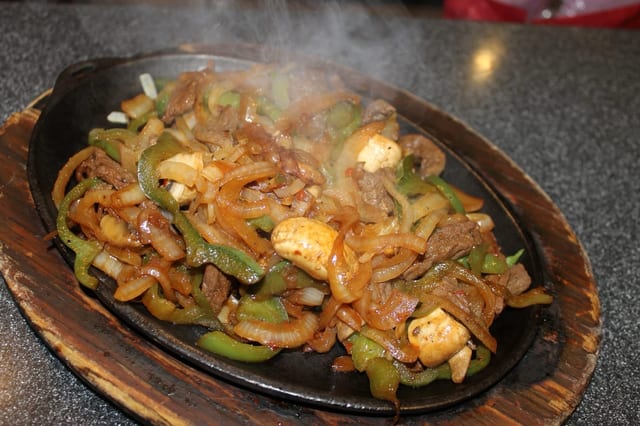 Steak Fajitas.