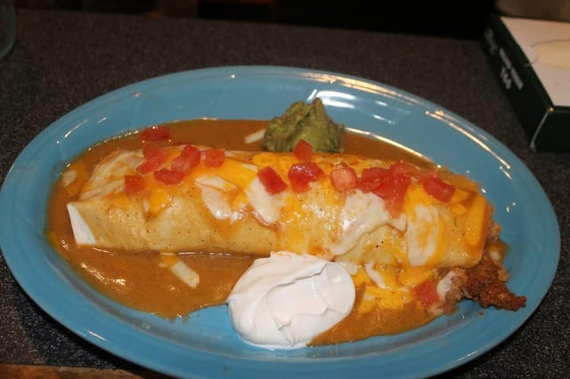 El Nopal Burrito.