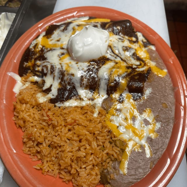 Enmoladas.